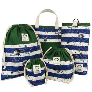 [HOPPE] 5点セット 通園 通学 入園 準備 入園入学祝い 進学祝い プレゼント ギフト お祝い 必須アイテム 幼稚園 保育園 小学校 レッスンバック シューズバッグ 巾着 キッズ