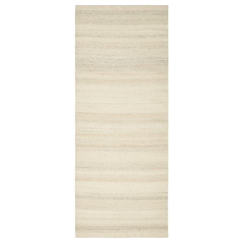 TIDTABELL ティードタベル ラグ 平織り - ベージュ 80x200 cm