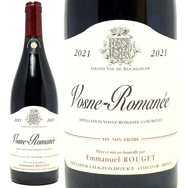 2021 ヴォーヌ ロマネ 750ml エマニュエル ルジェ フランス 赤ワイン コク辛口 ワイン ^B0ERVR21^