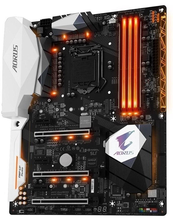 GIGABYTE AORUS GA-Z270X-Gaming 5 (rev. 1.0) Z270 LGA1151 DDR4 PCIe 3.0 ATX Motherboard