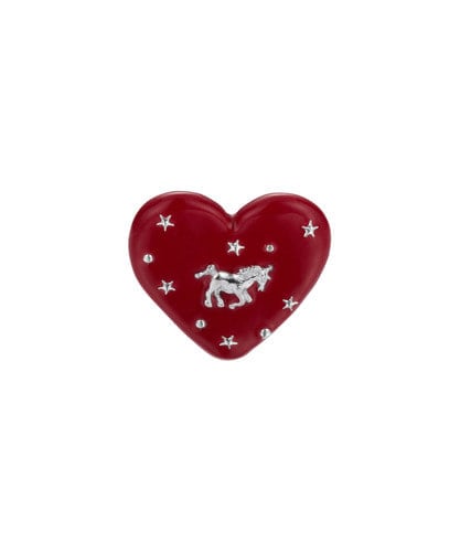 NFF GUARDIAN HEART RING RED ガーディアンハートリング レッド 指輪 リング 韓国アクセサリー 正規品