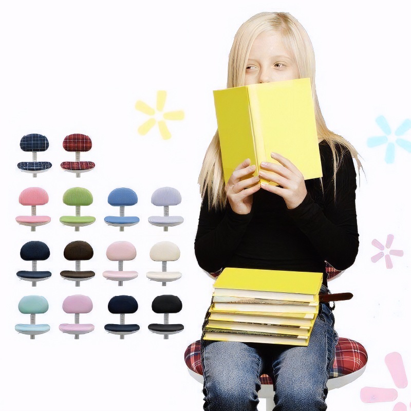 デスクチェア おしゃれ 学習イス 学習回転チェア 学習椅子 布張り 合皮張り STEP ステップ