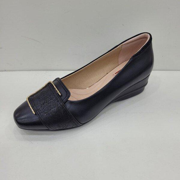女性 楽な素材コンビ コンフォート ドレスシューズ PFCSHP522_US
