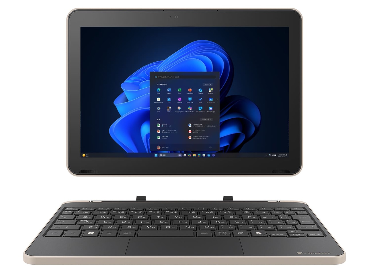 dynabook K2 P1K2YPTB [ブラック&ベージュ]