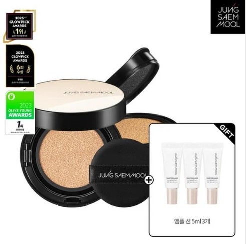 [本品+レフィル付き]+【GIFT】ジョンセン/ エッセンシャルスキン ヌーダークッション (アンプルサン5ml3個) 5,846円