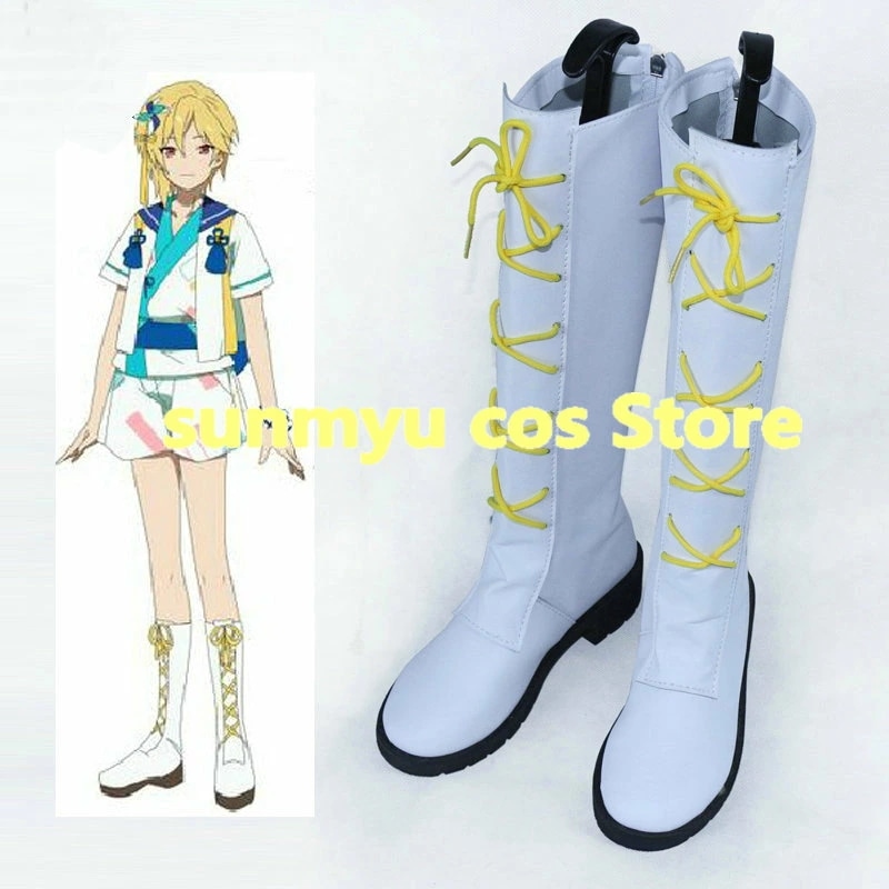 あんさんぶるスターズ! 挑戦!願いの七夕祭 仁兎なずな 天満光 真白友也 紫之創 ブーツ　 コスプレ靴