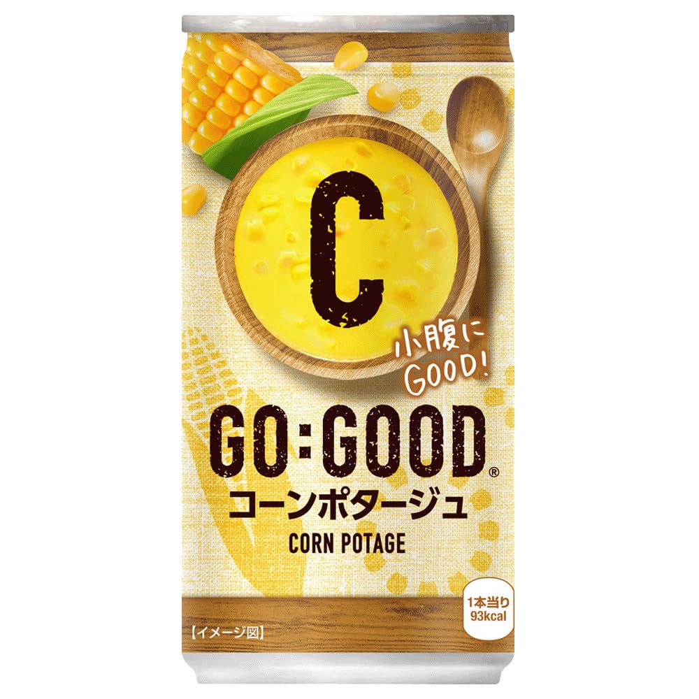 コカ・コーラ GO:GOOD ゴクっと! コーンポタージュ 缶 190g ×30本