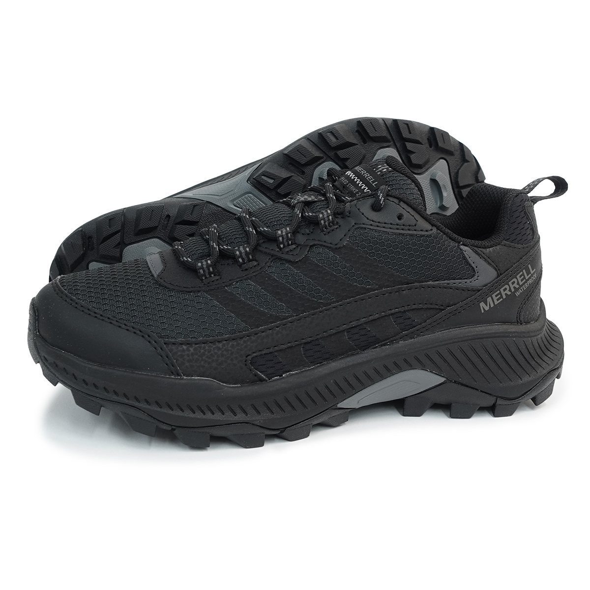 メンズ トレッキングシューズ スピードストライク 2 ウォータープルーフ 037841 ブラック 防水 10,032円