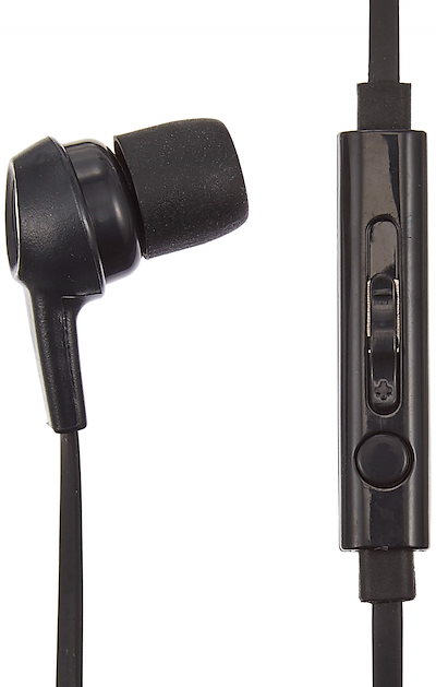 他サイト： ELECOM モノラルヘッドホン(マイク付) カナル C3520 ブラック EHP-MC3520BKの商品画像