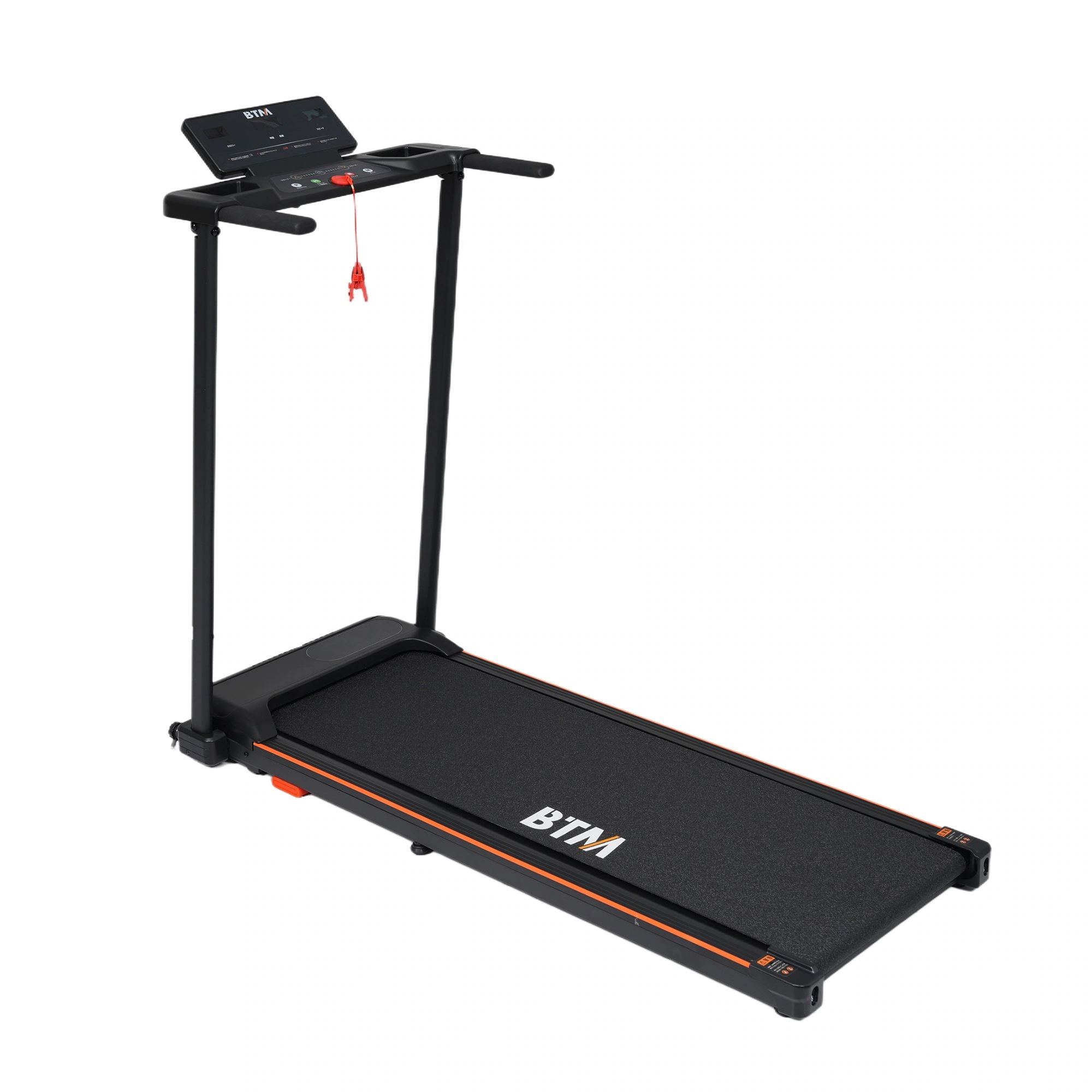 【国内発送】A 80電動ランニングマシン ルームランナー 低床設計 MAX10km/h パネル付き　薄型 シンプル オシャレ ダイエット器具 有酸素運動 静音 家庭用 エクササイズ 衝撃吸収 室内運動
