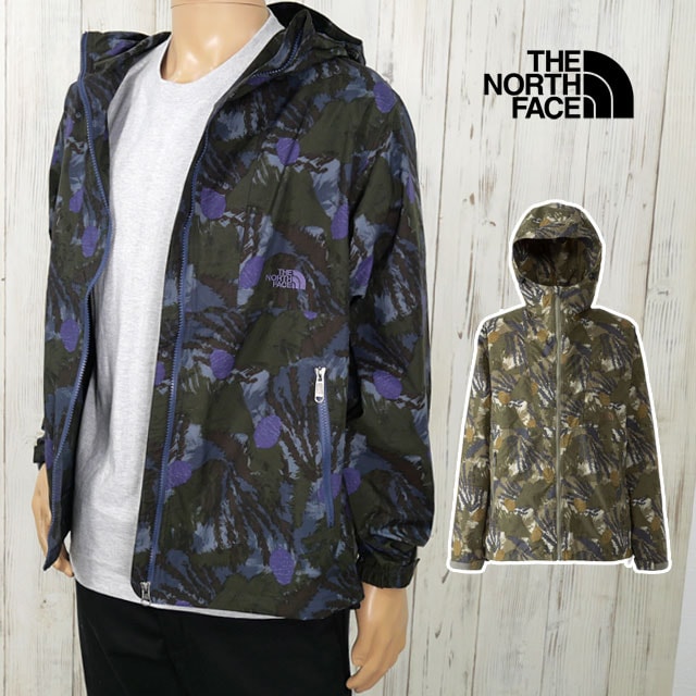 ザ・ノース・フェイス アウター メンズ ノベルティコンパクトジャケット ウィンドブレーカー 撥水 マウンテンパーカー フード 上着 フーディー 防寒 羽織り 防風 長袖 カジュアル アウトドア キャン