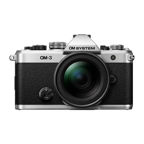 OMデジタルソリューションズ OM-3 12-45mm F4.0 PROキット SLV デジタル一眼カメラ OM SYSTEM シルバー