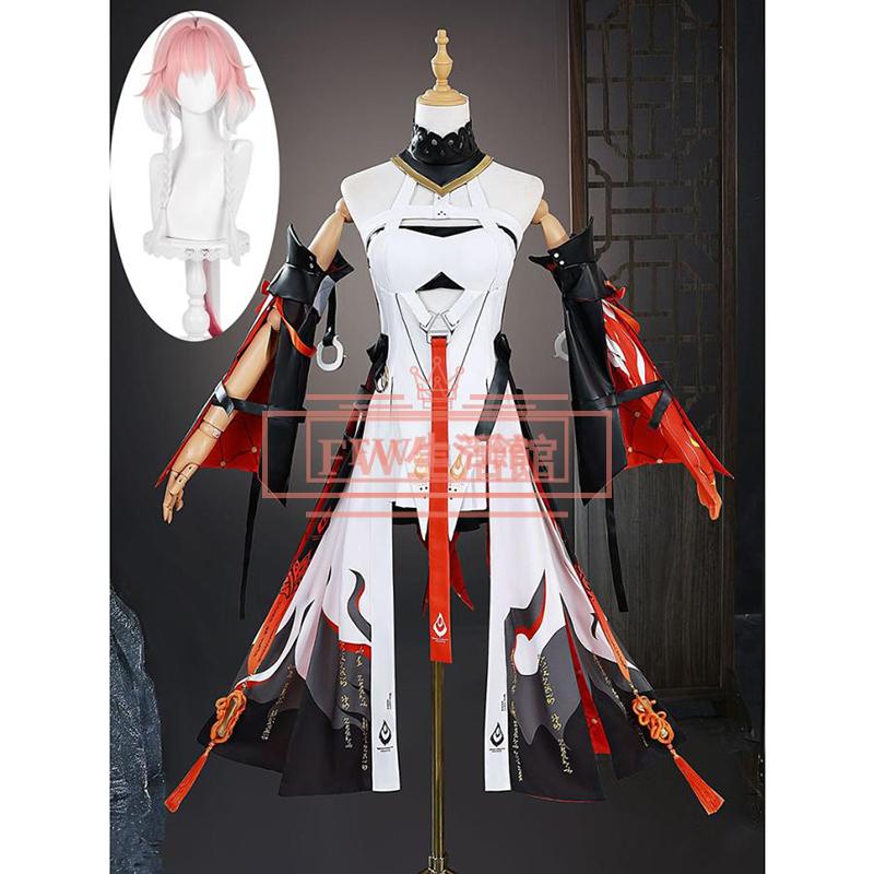 豪華版 Wuthering Waves 鳴潮 風 長離 Changli コスプレ衣装 ウィッグ 靴 cosplay ハロウィン 演出服 変装