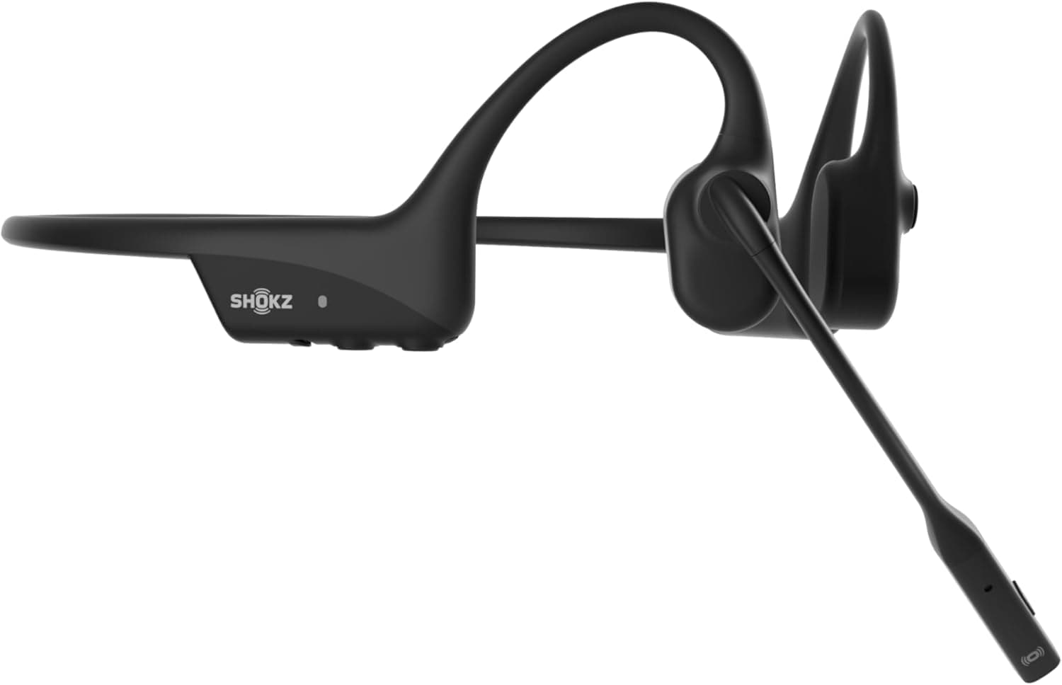 Shokz (ショックス) OpenComm2 2025 Upgrade ビジネスイヤホン 骨伝導 ワイヤレス bluetooth5.1 オープンイヤーヘッドホン 耳を塞がない 自動ペアリングヘッドフ