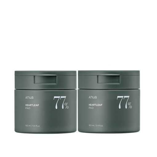 [1+1] ドクダミ77 クリアパッド140枚 水敷地鎮静ふきとり