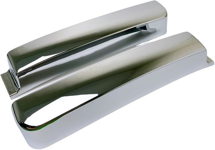 互換品 日産 UD クオン/フレンズクオン メッキ ロア(クロームメッキ加工 (Chrome Plated) with シルバー (Silver) finish, 高さ8cmタイプ)