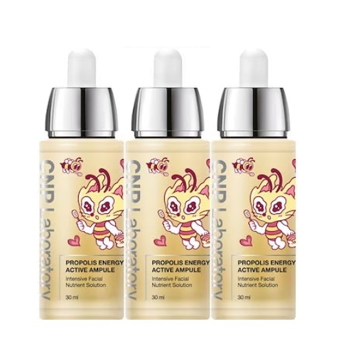 [韓國正品店]大容量 [1+1+1] チャアンパックプロポリスエナジーアンプル / cnp アンプル プロポリス + アトム靴下ラムダム1個贈呈 cnp laboratoryシーエヌピーラボラトリー