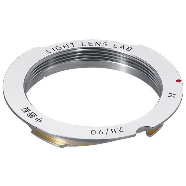 LIGHT LENS LAB L-L39-M 28/90 ライカMマウントアダプター