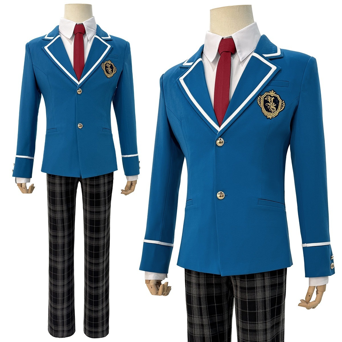 [2026 新作]HOLOUNCOSER あんさんぶるスターズ 氷鷹北斗 南雲鉄虎 夢ノ咲学園 制服 ES共通衣装 コスプレ 衣装 フルセット 仮装 ハロウィン アニメ