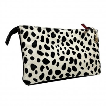 DAICO Pisoraro（ピソラロ） ハラコ お財布ポシェットショルダー DALMATIAN PR238