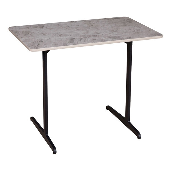 筑波産商 サイドテーブル Ellen セラミック スモークグレイ60 メーカー直送