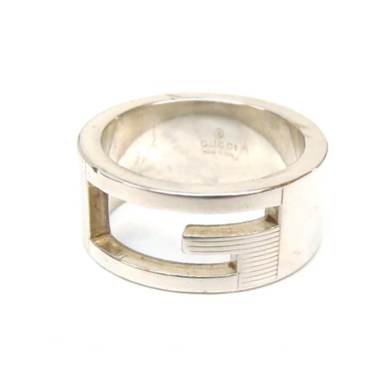 ｸﾞｯﾁ 指輪 ﾌﾞﾗﾝﾃﾞｯﾄﾞG ﾘﾝｸﾞ /ｼﾙﾊﾞｰ/SV925【中古】(49503) 11,000円