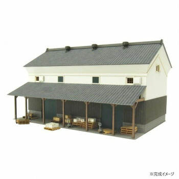 みにちゅあーとキット 情景シリーズ S=1/87/80 倉庫-1 MK05-46