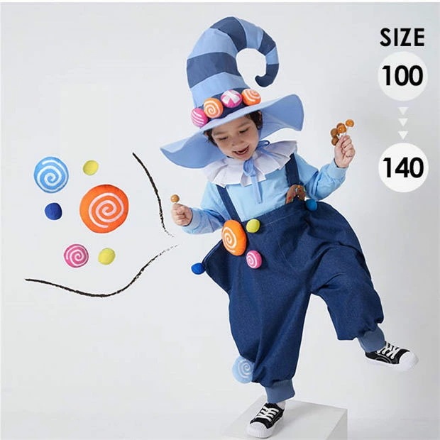 ハロウィン衣装 仮装 子供衣装 COSPLAY 魔女 精霊 男の子 女の子 フルセット幼稚園 演出服 キッズ トリックオアトリート100 110 120 130 140cmコスプレコスチューム b 14,153円