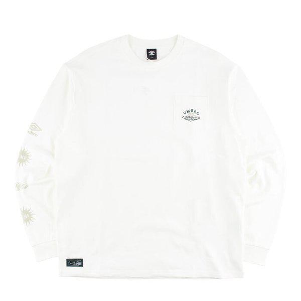 オーバーフィット ウェイファインダー ポケット 長袖 Tシャツ スイートコーン UQ121CRL11