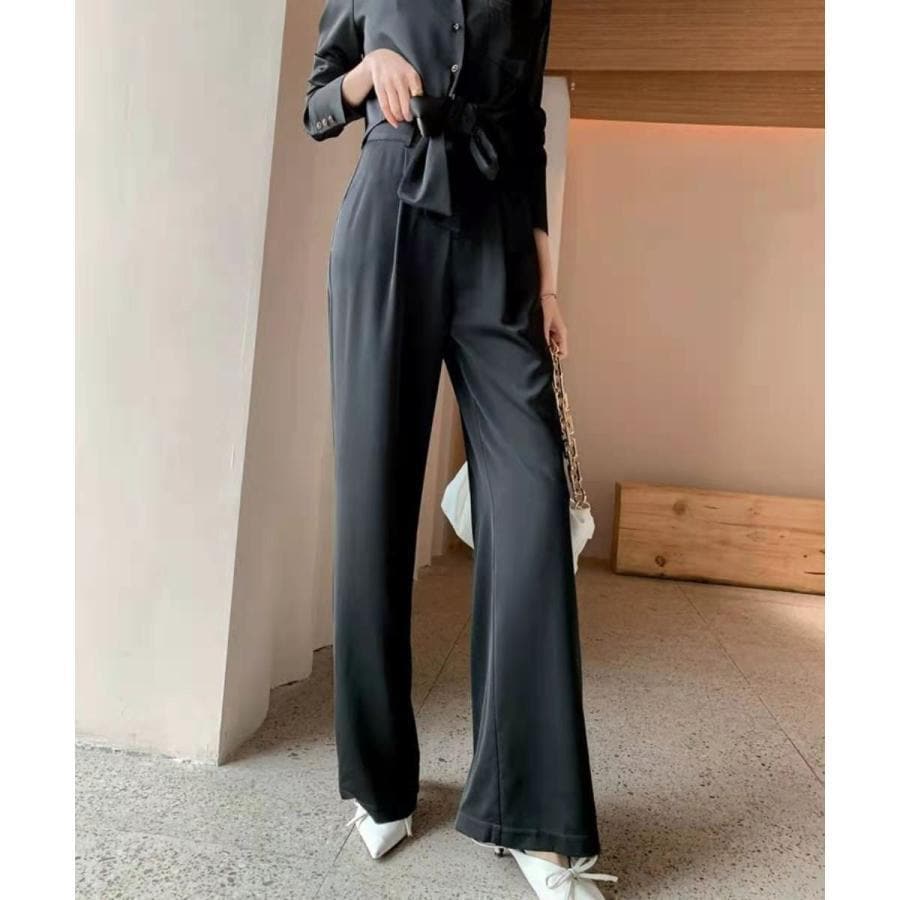 ワイドパンツ 春 夏 秋 ロング レディース 5,091円
