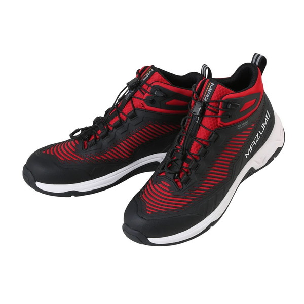 オレンジブルー MZSH-743 マズメ ラフウォーター デッキシューズハイカット ブラック×レッド 3L 20,350円