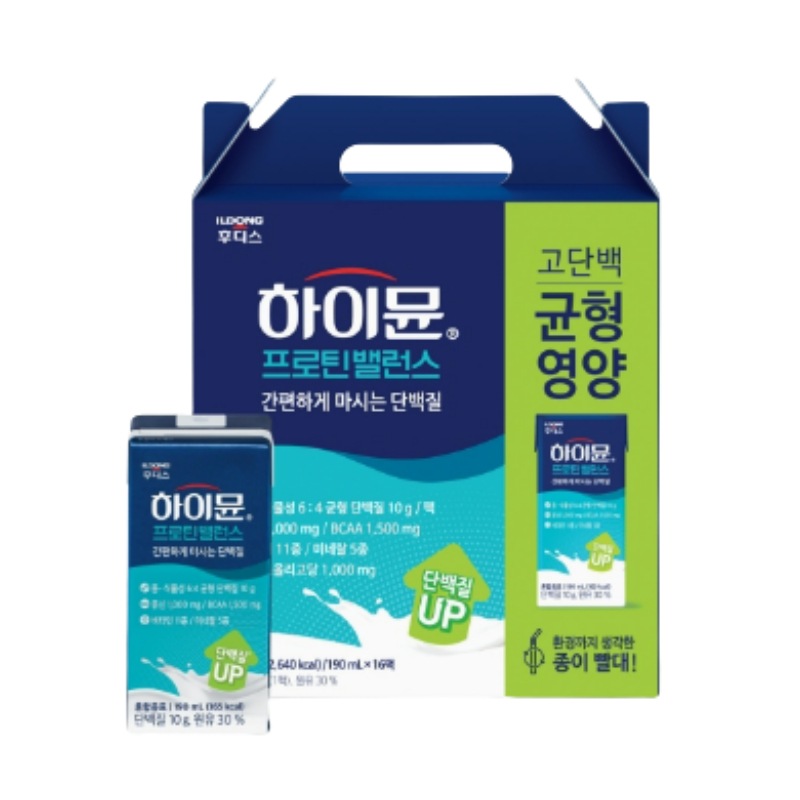 フーディーズ ハイミュン プロテインバランス ドリンク (190ML 16パック)