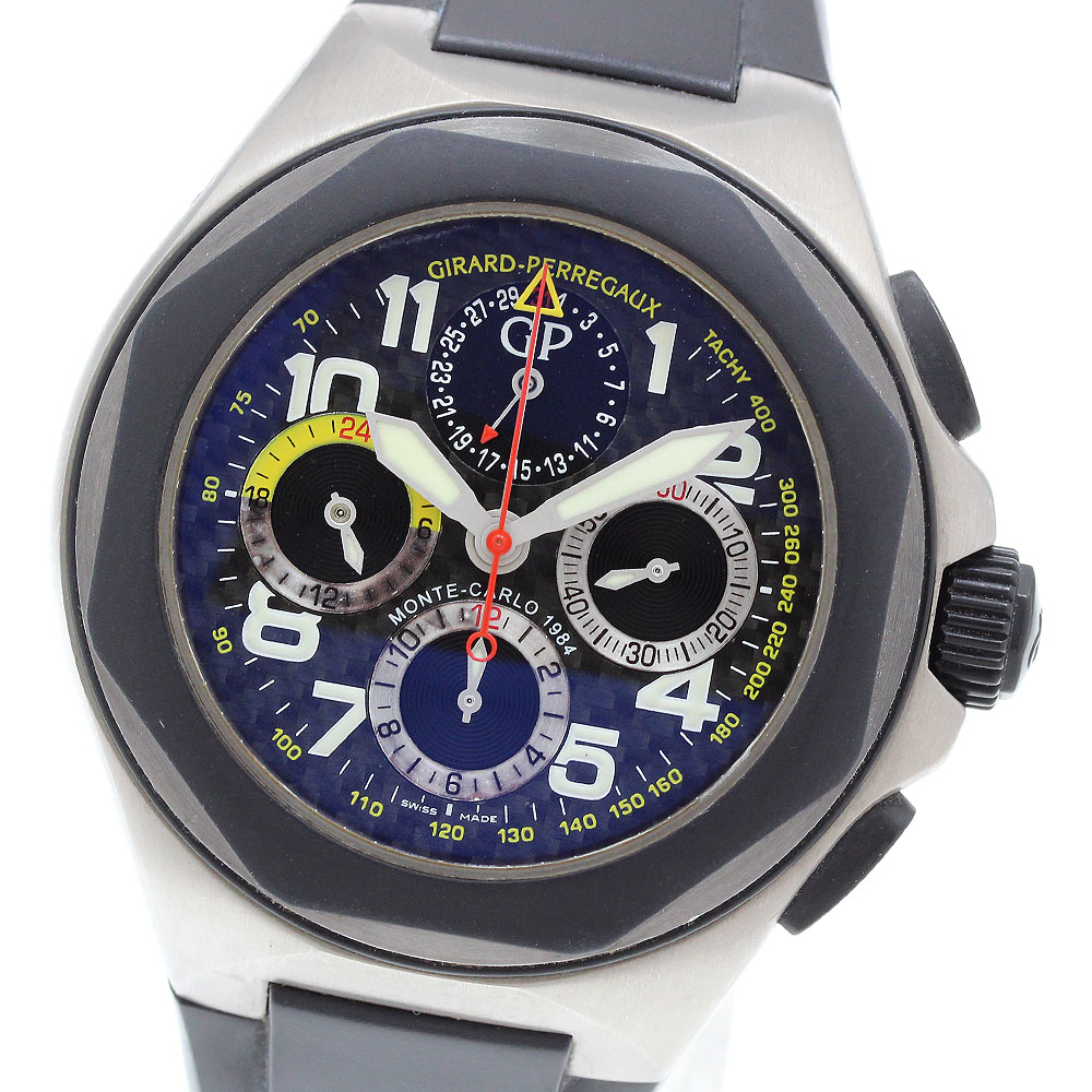 ジラール・ペルゴ GIRARD PERREGAUX 80178.28.611.FK6A ロレアート モンテカルロ ラリー クロノグラフ AT メンズ 箱・保証書付_902840【中古】