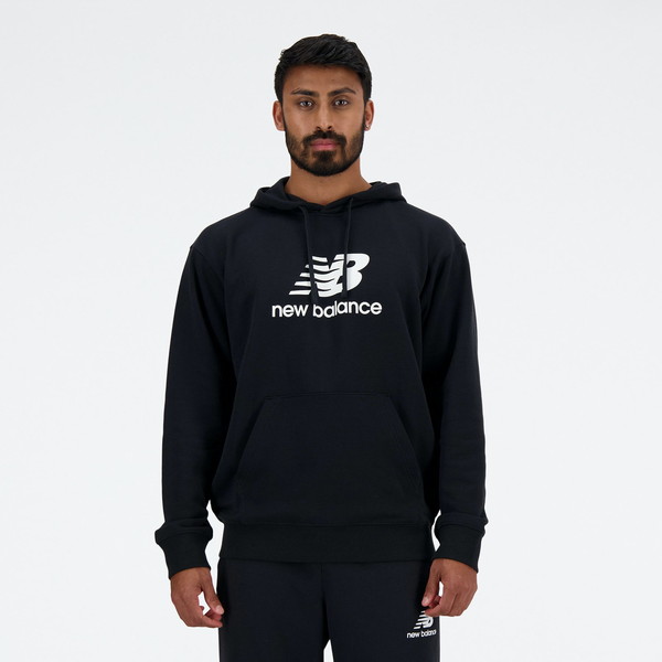 ニューバランス new balance Sport Essentials Stacked Logo スウェットフーディ メンズ アパレル ウェア MT41501-BK ブラック