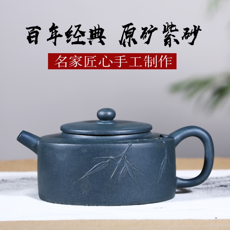 Tianqing Ni有名なブランドフルハンドパープルクレイポットdanzhu Teapot Online Store Goods