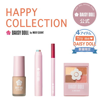 Qoo10] DAISY DOLL 【ファンデ現品さらに+3点セット】デイジ : キット
