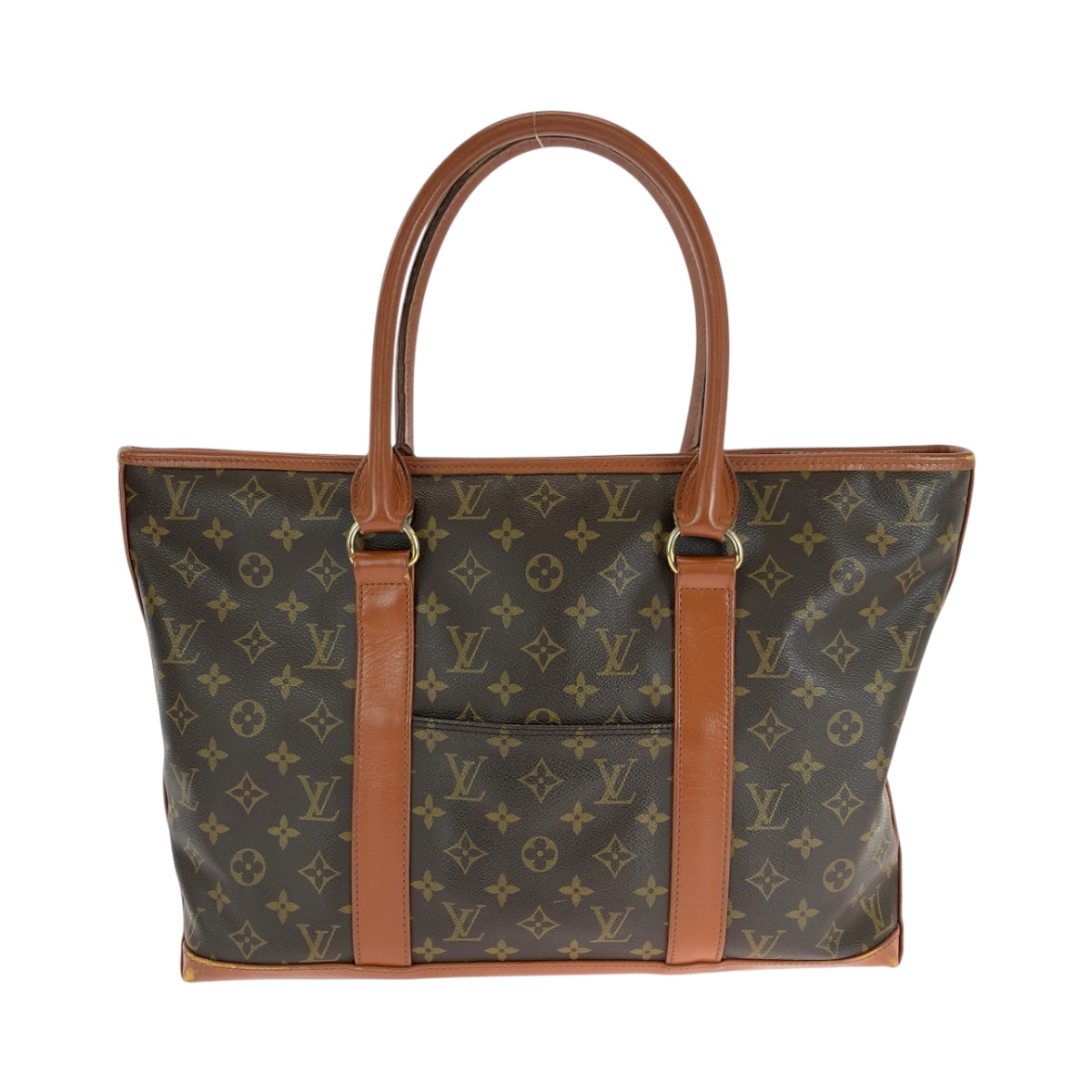 モノグラム ウィークエンドPM ブラウン ゴールド金具 PVC M42425 トートバッグ ショルダーバッグ レディース 501524