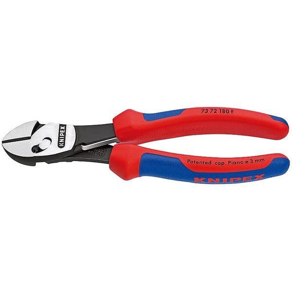 KNIPEX（クニペックス）7372-180F ツインフォースニッパー バネ付