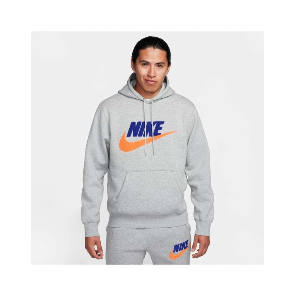 ナイキ クラブ フリース プルオーバー フーディ グレー FN3104-063