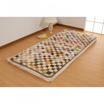 ムートン パッチワークシーツ 約90×190cm DZLBC90 16,401円