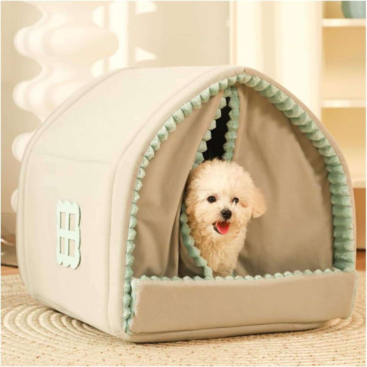 犬 ベッド ドーム ペットベッド ドーム型 ペットハウス 犬猫用 室内用 冬用 ふわふわ 洗える クッション付き 犬用ベッド 犬小屋 屋根付き 猫ハウス 犬 ハウス ペットベッド 大型犬/中型犬/小型