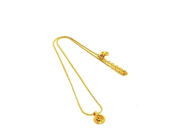 クリスチャンディオール ネックレス CDロゴ メタル - ゴールド ジュエリー ペンダント ブランド 小物 ラグジュアリー 誕生日プレゼント 女性 彼女 ギフト ユニセックス【本物保証】