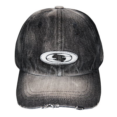 【GRAILZ】DENIM OVAL LOGO CAP [BLACK] Qoo10] GRAILZ DENIM OVAL LOGO CAP : バッグ・雑貨