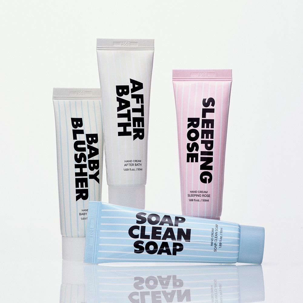 ハンドクリーム 50ml 4種セット（アフターバス/ソープクリーンソープ/ベイビーブラッシャー/スリーピングローズ）