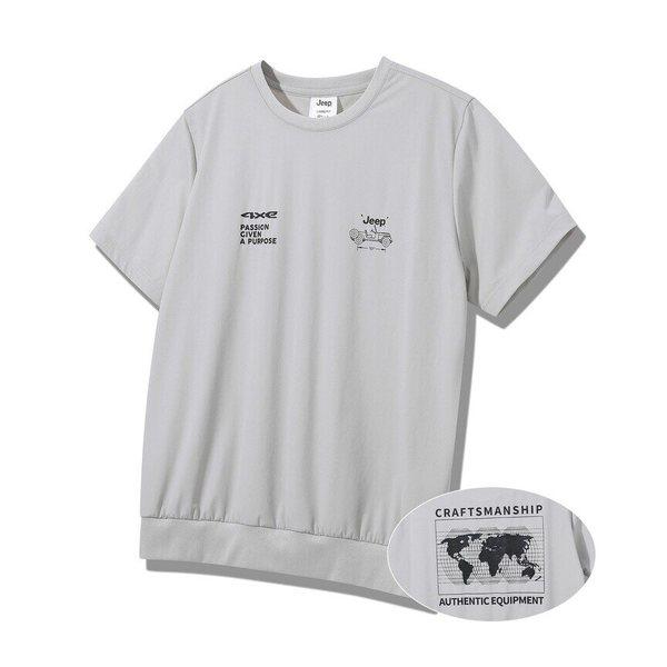 肩スリット機能性Tシャツ (JQ2TSU146LR) HFPS_SC