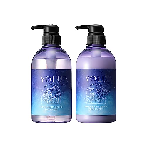 [Disney限定デザイン] YOLU ヨル シャンプー トリートメント セット ボトル 【リラックスナイトリペア】 スリーピングビューティー 夜間美容 ヘアケア ノンシリコン メンズ レディース