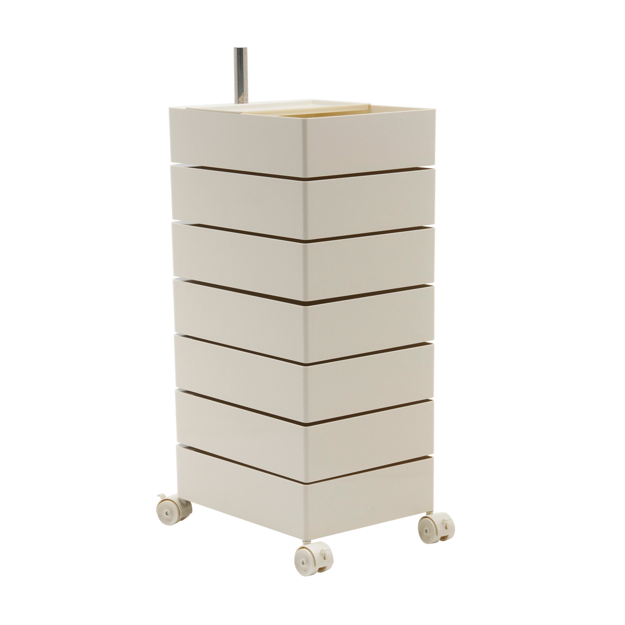 [国内即発送]ワゴン キャスター付き ブレーキ付き おしゃれ 7段トレイ キッチンワゴン 回転式 収納 ベビーワゴン キッチン収納 ラック サイドワゴン キッチン ドレッサー キッチンストッカ【アイボ