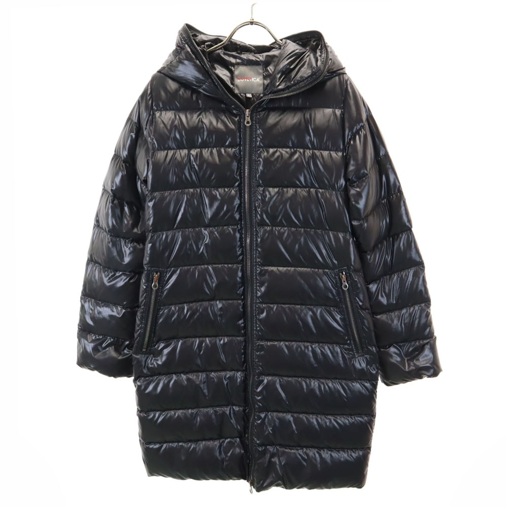 ブルガリア製 ダウンジャケット 40 ブラック レディース