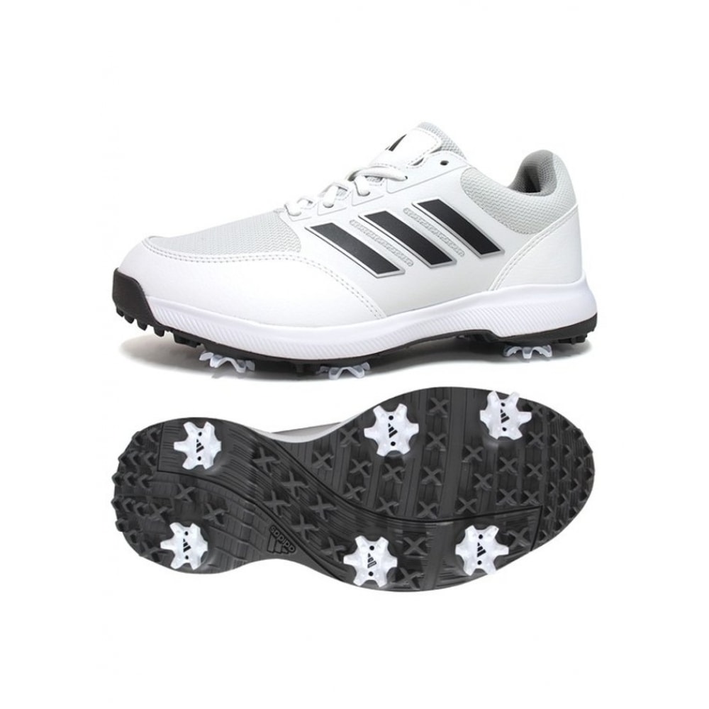 アディダス ゴルフシューズ テック リスオンス 3.0 ワイド ホワイト GV6891