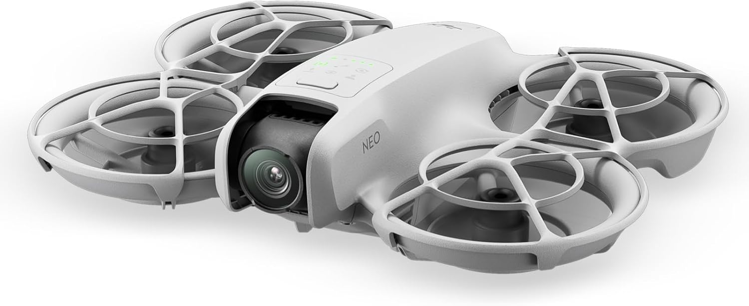 DJI Neo ドローン カメラ付き 4K UHDカメラ搭載 小型ドローン fpv 135g軽量 自動追跡ドローン 室内外 空撮ドローン 手のひらから離陸 被写体トラッキング 自動帰還 クイックショッ